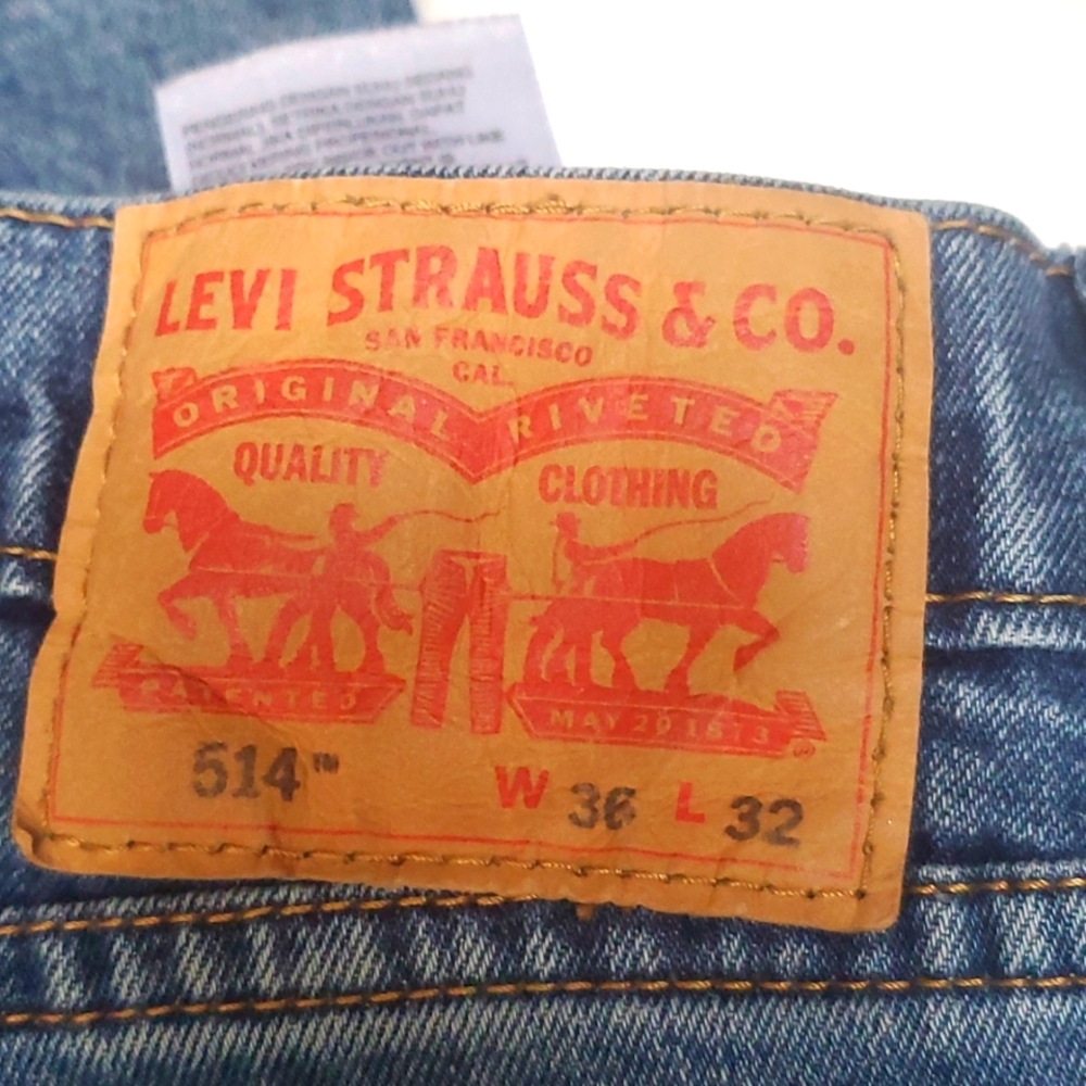 Levis 514 Straight fit 36×32